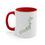 Thumbnail: Japan Watercolour map Accent Mug