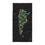 Thumbnail: Argentinean Watercolour Map Beach Towel - Black
