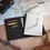 Thumbnail: Japan Map Design Passport Cover - Browns