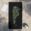 Thumbnail: Argentinean Watercolour Map Beach Towel - Black