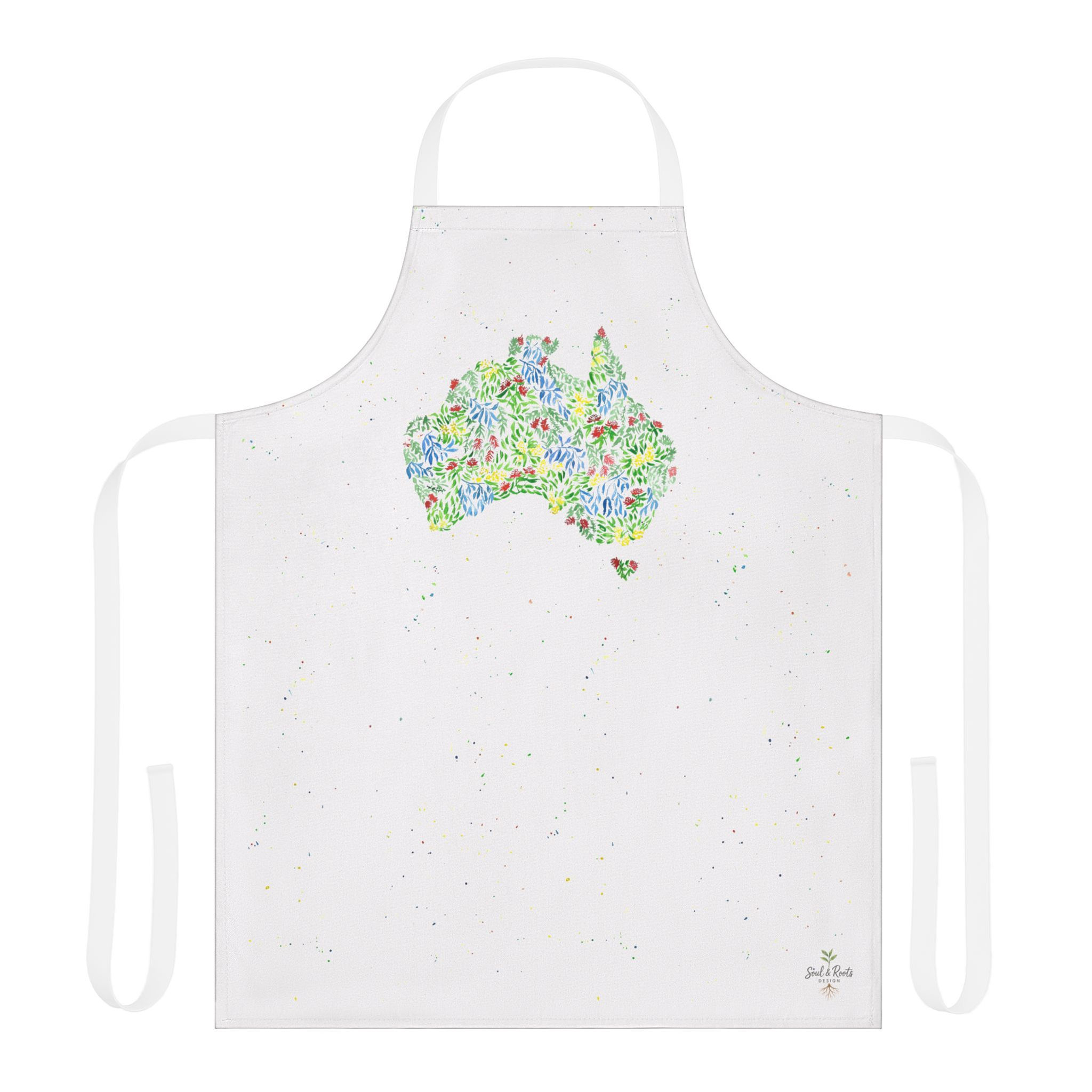 Australian Map Apron – A Culinary Tribute for Cooking Enthusiasts
