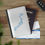 Thumbnail: Japan Map Design Passport Cover - Blue