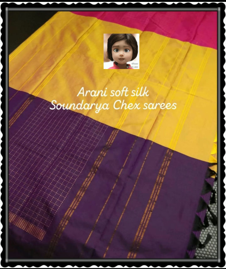 Thumbnail: Arani soft silk saree