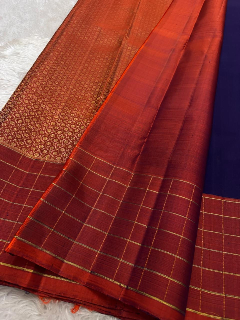 Thumbnail: Kanchipuram pure silk sarees 