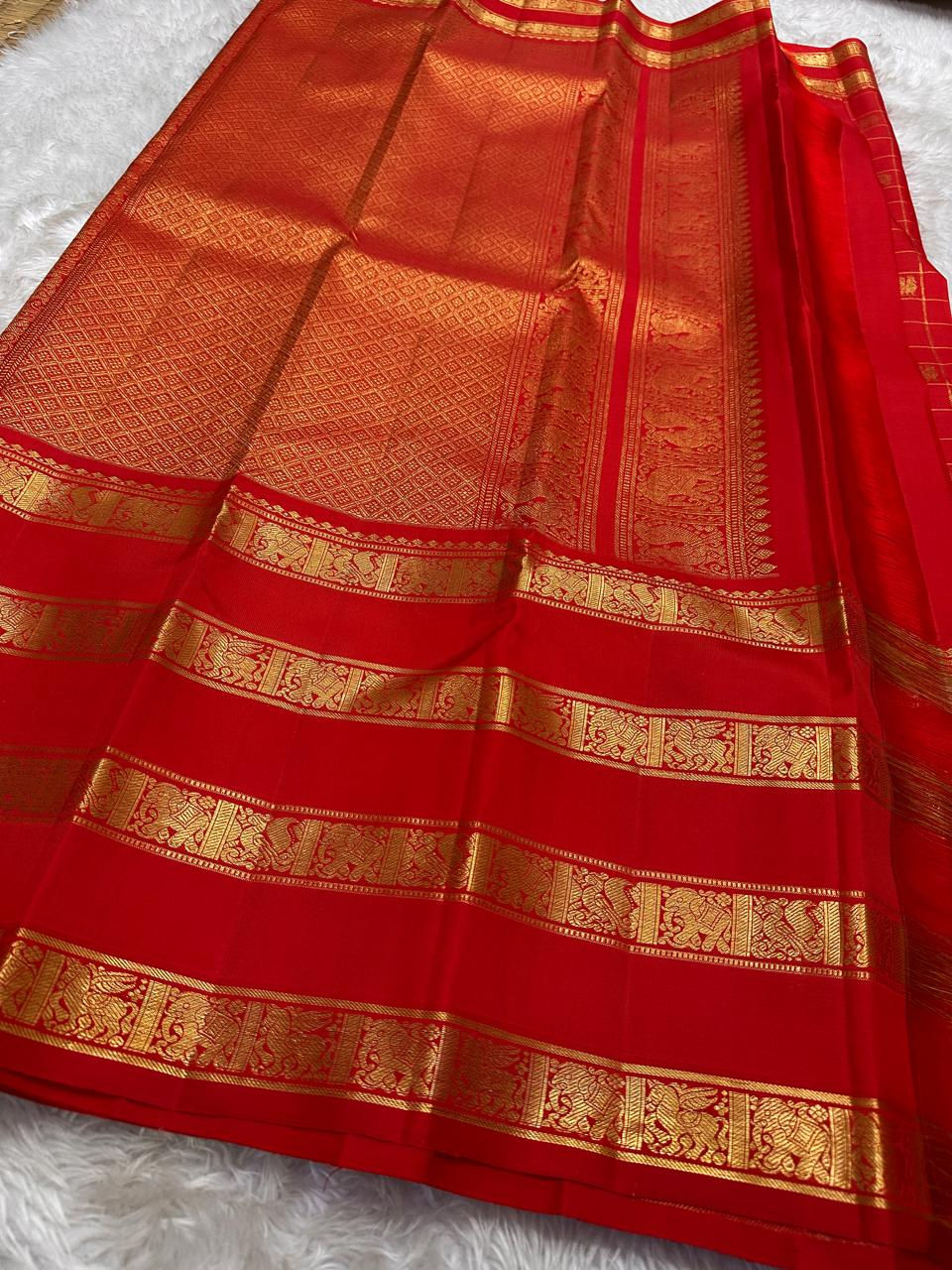 Thumbnail: Pure Kanchipuram silk saree