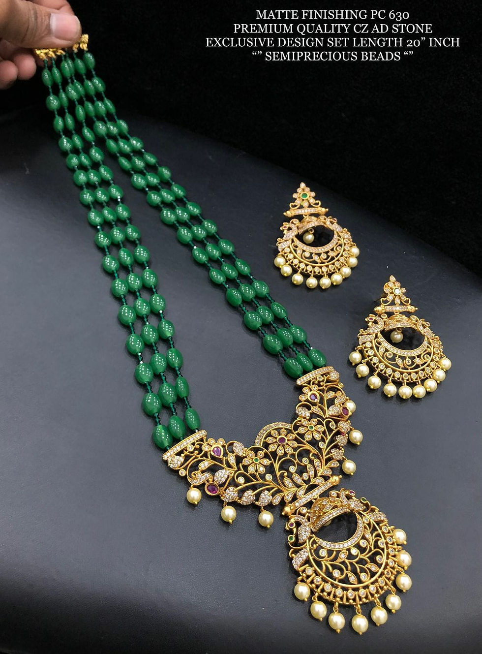 Thumbnail: Haram with earrings 