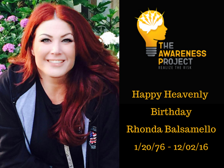 Happy Heavenly Birthday Rhonda Balsamello🧡🖤💛