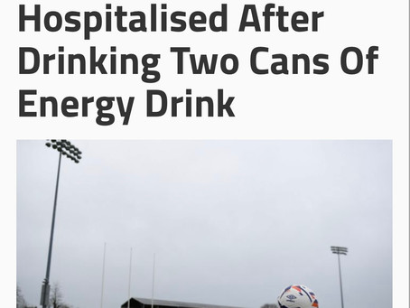 Youth Hospitalized After Drinking Two Cans Of Energy Drinks⚡️