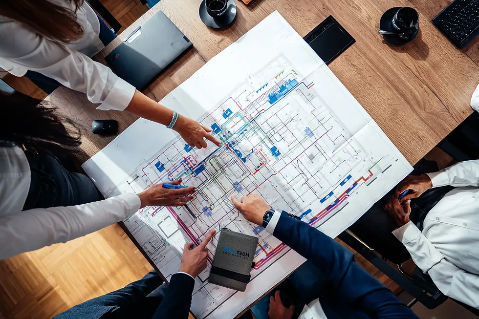 Welatech Planungsteam entwickelt innovative technische Lösungen für moderne Gebäude- und Energiekonzepte