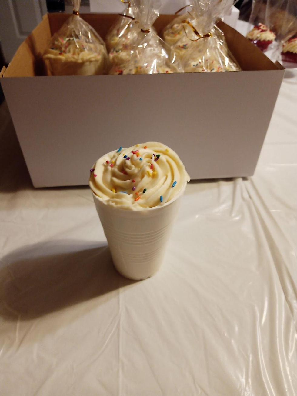 Arranged Food and Objects