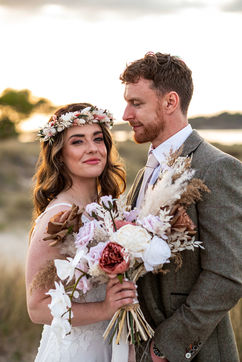 Studland beach Wedding, Dorset