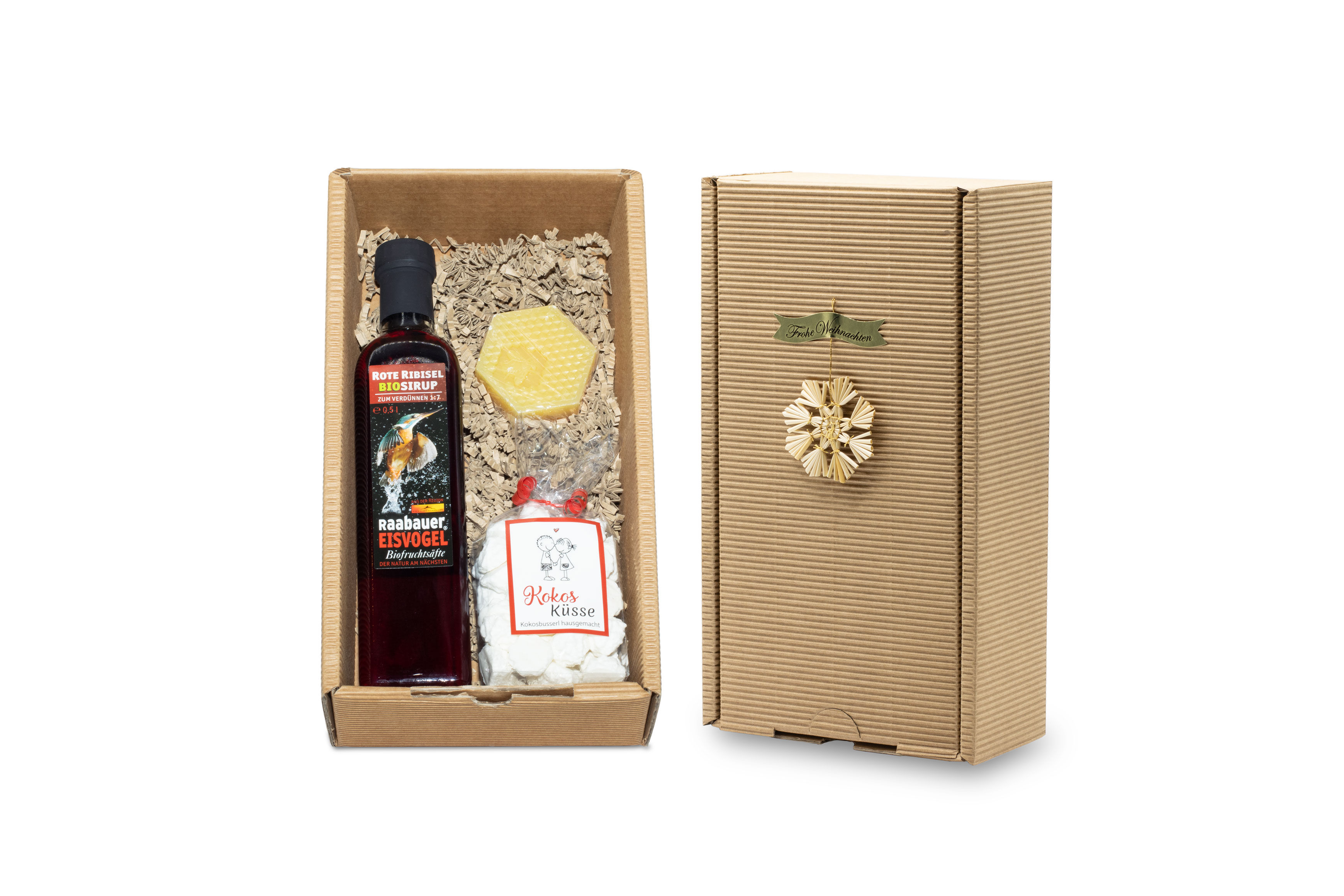 Weihnachtsgeschenkbox "Engerl rot"