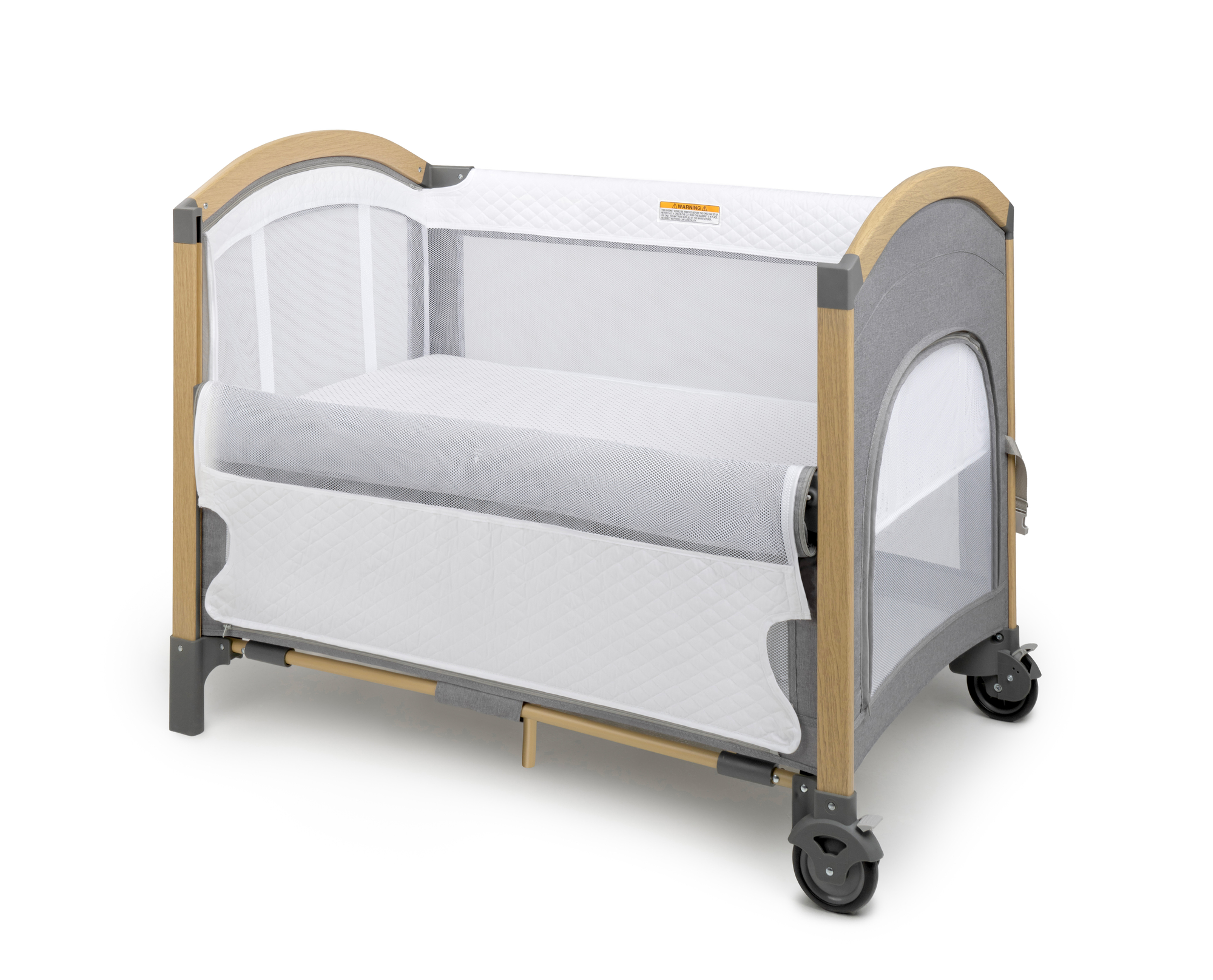 Pole Co-sleeper & Playpen - Birchwood