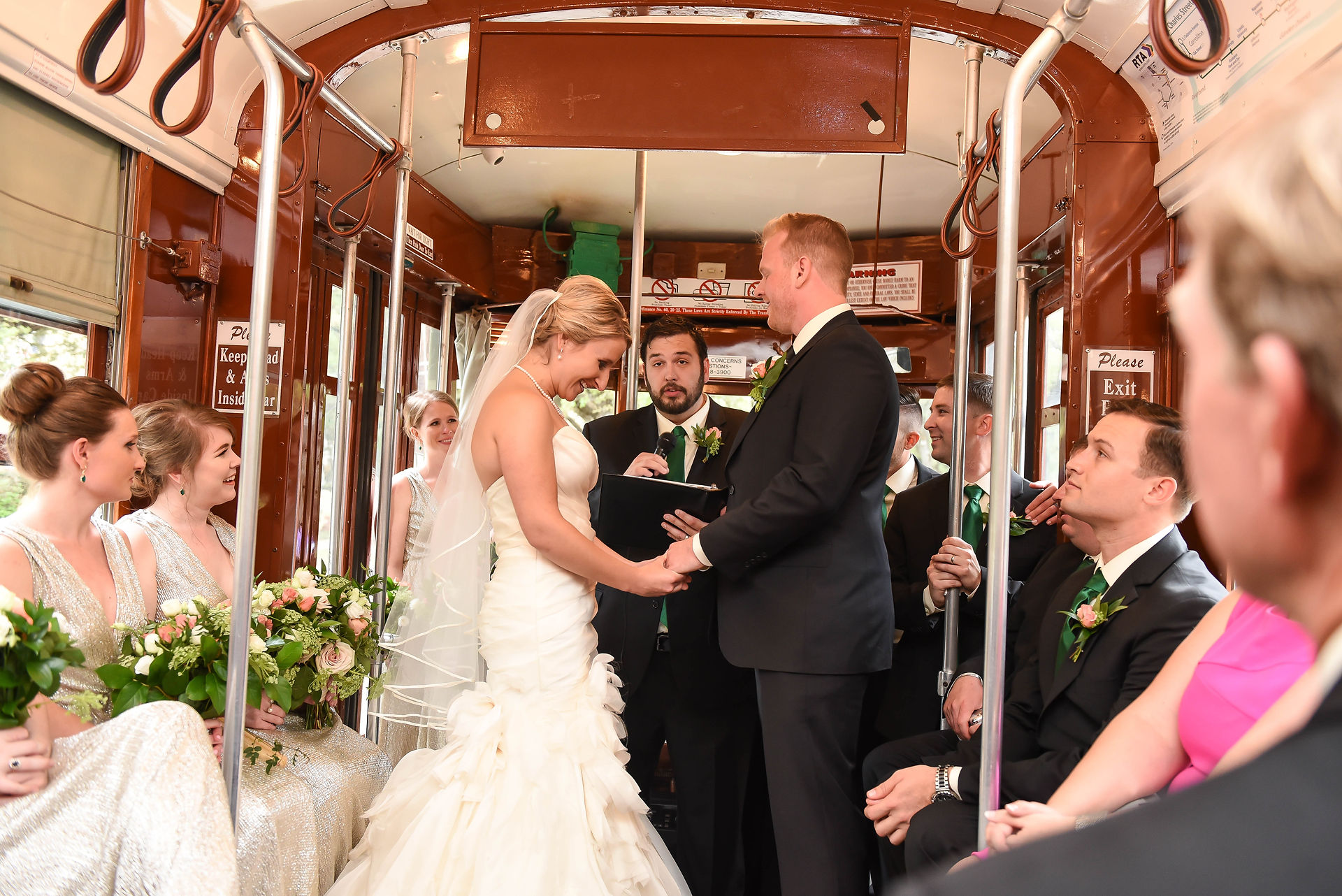 Getting married on the streetcar