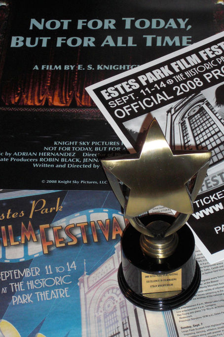 NOT FOR TODAY Honored with Excellence in Filmmaking Award