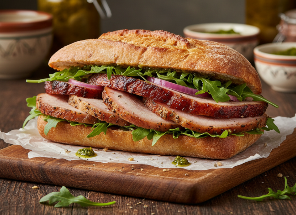 The Porchetta Sandwich