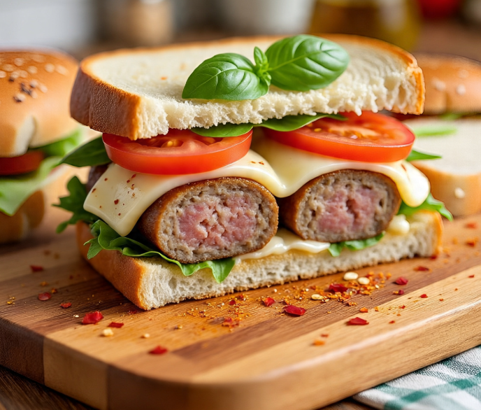 Italian Sausage Sandwich