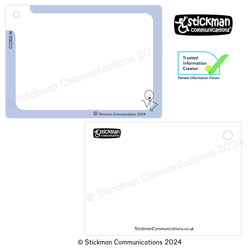 Thumbnail: Blank keyring card