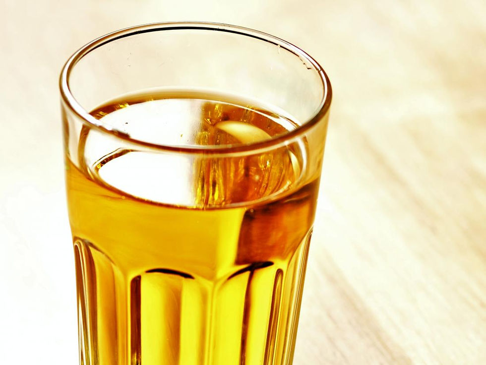 Glass of piss