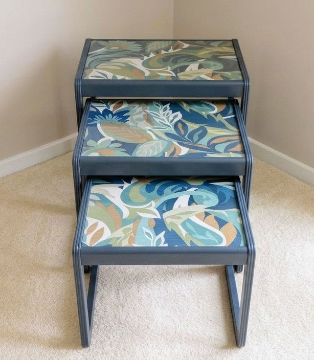 Thumbnail: Vintage nest of tables