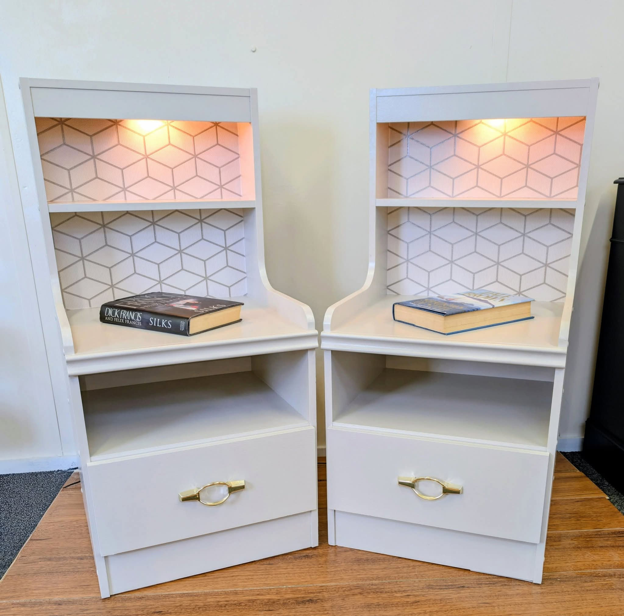 Retro bedside tables