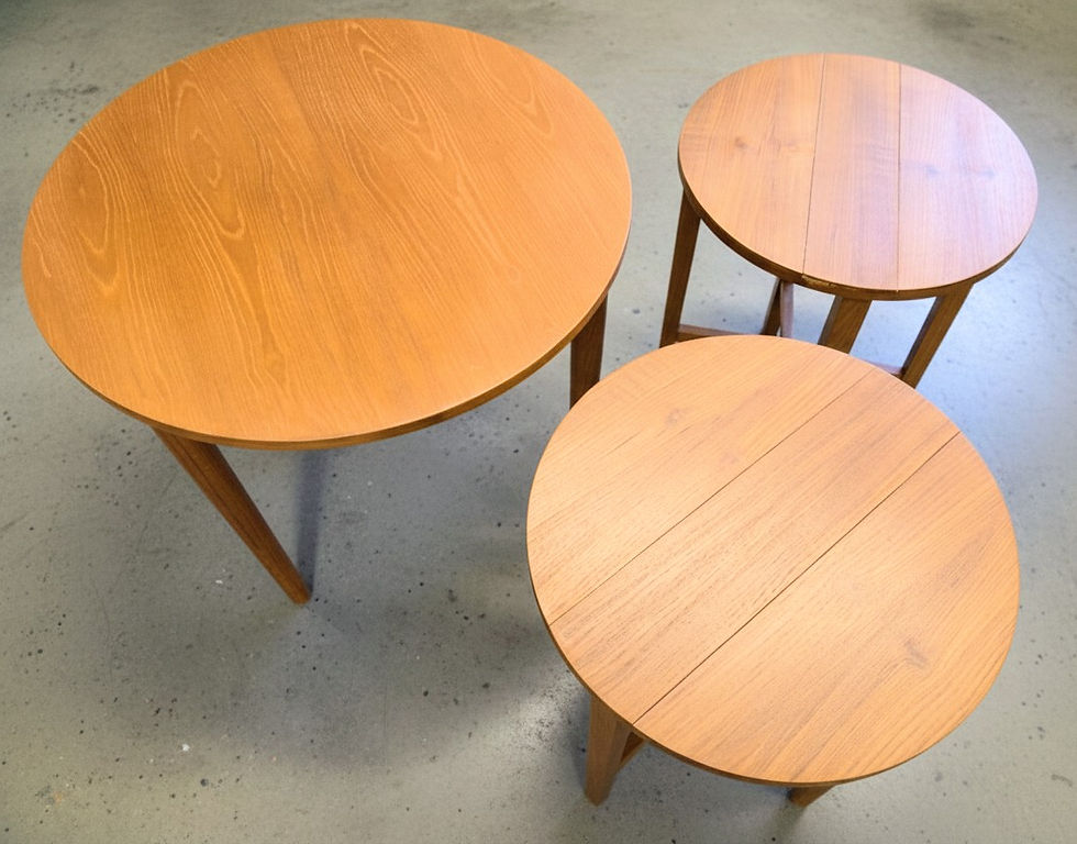 Thumbnail: Vintage nest of tables