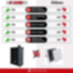 Miniatura: 5Core Outdoor Speakers Stereo In Wall 100W Peak Passive Home Audio System
