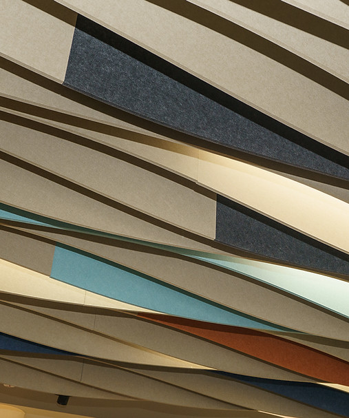 Feature Acoustic Ceiling