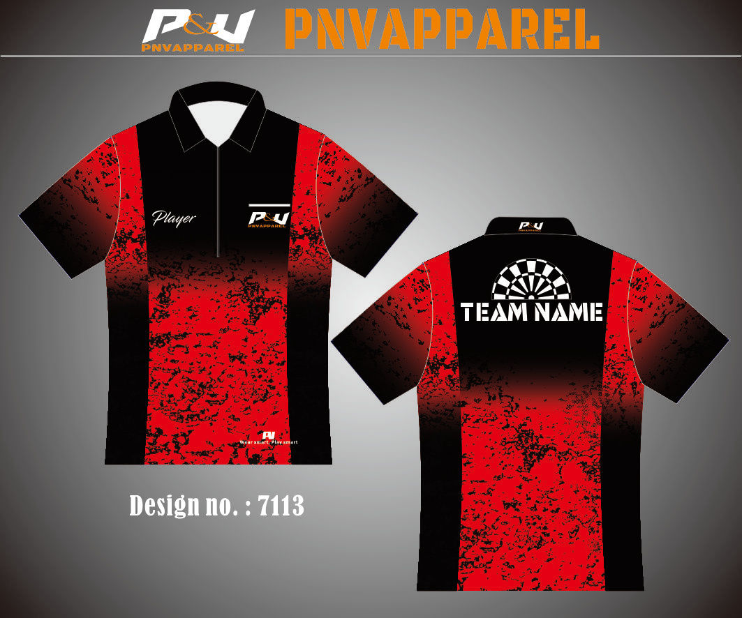 Custom made dart shirt #7113