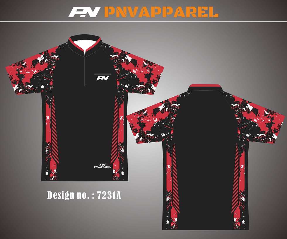 Custom dart shirt / dart jersey template #7231