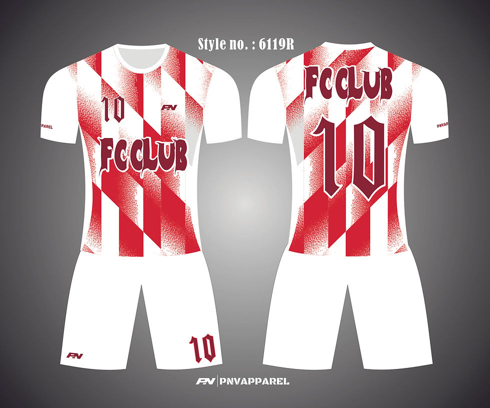 Thumbnail: #6119BU Custom made Soccer Kits template