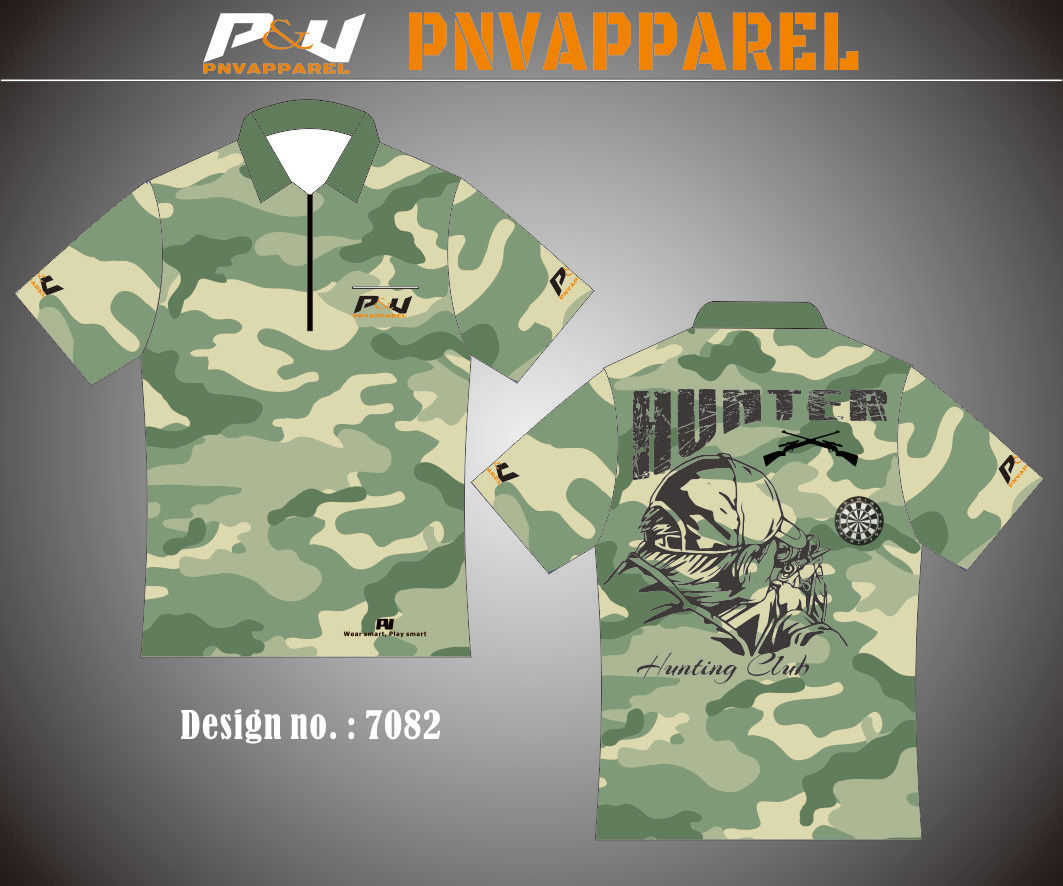 Custom made dart shirt #7082