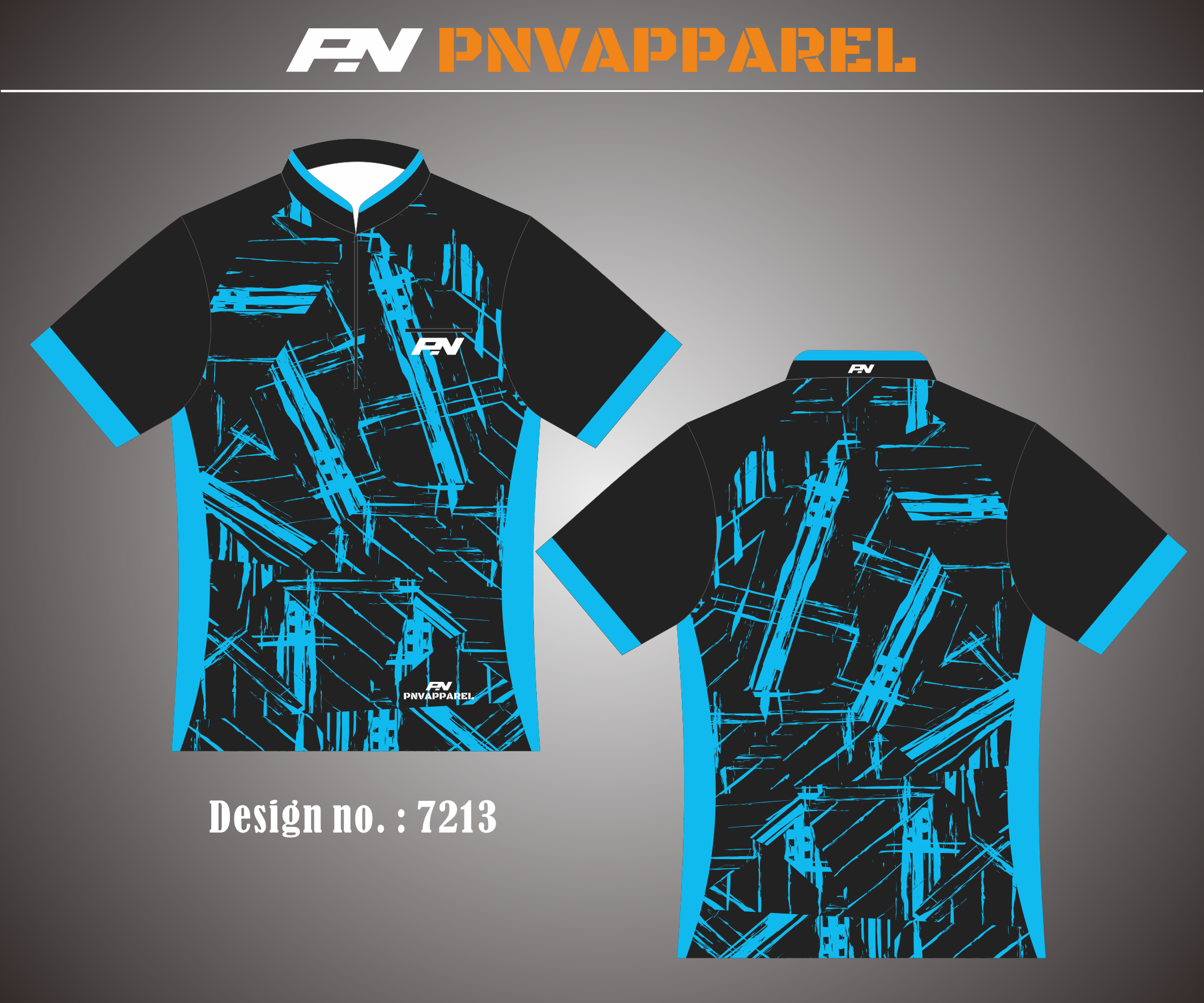 Custom dart shirt / dart jersey template #7213