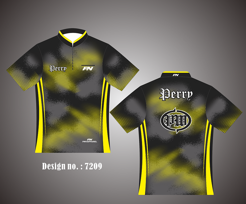 Custom dart shirt / dart jersey template #7209Y