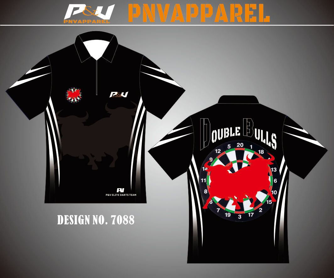 Custom made dart shirt #7088