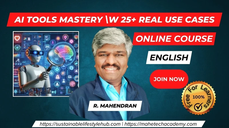 Free AI Tools and real use cases - Live Masterclass