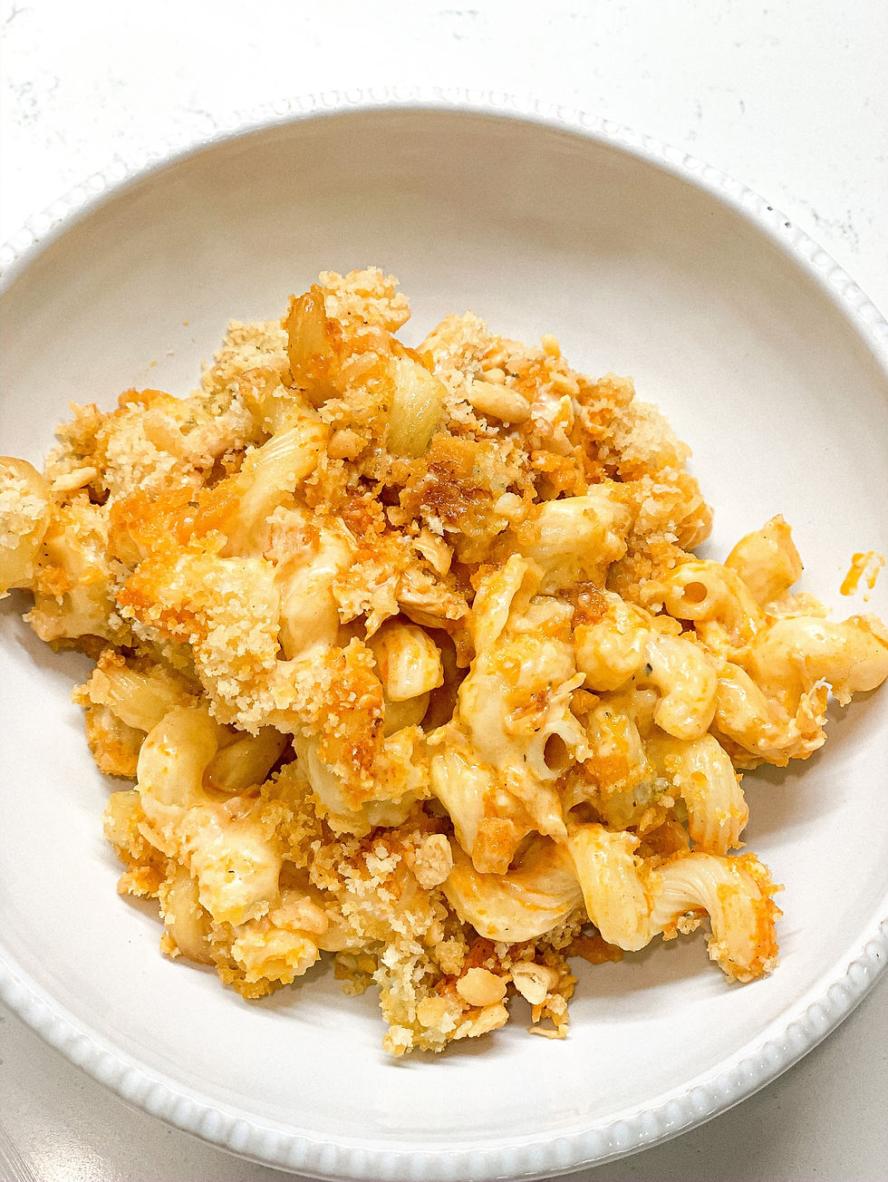 buffalo chicken mac & cheese