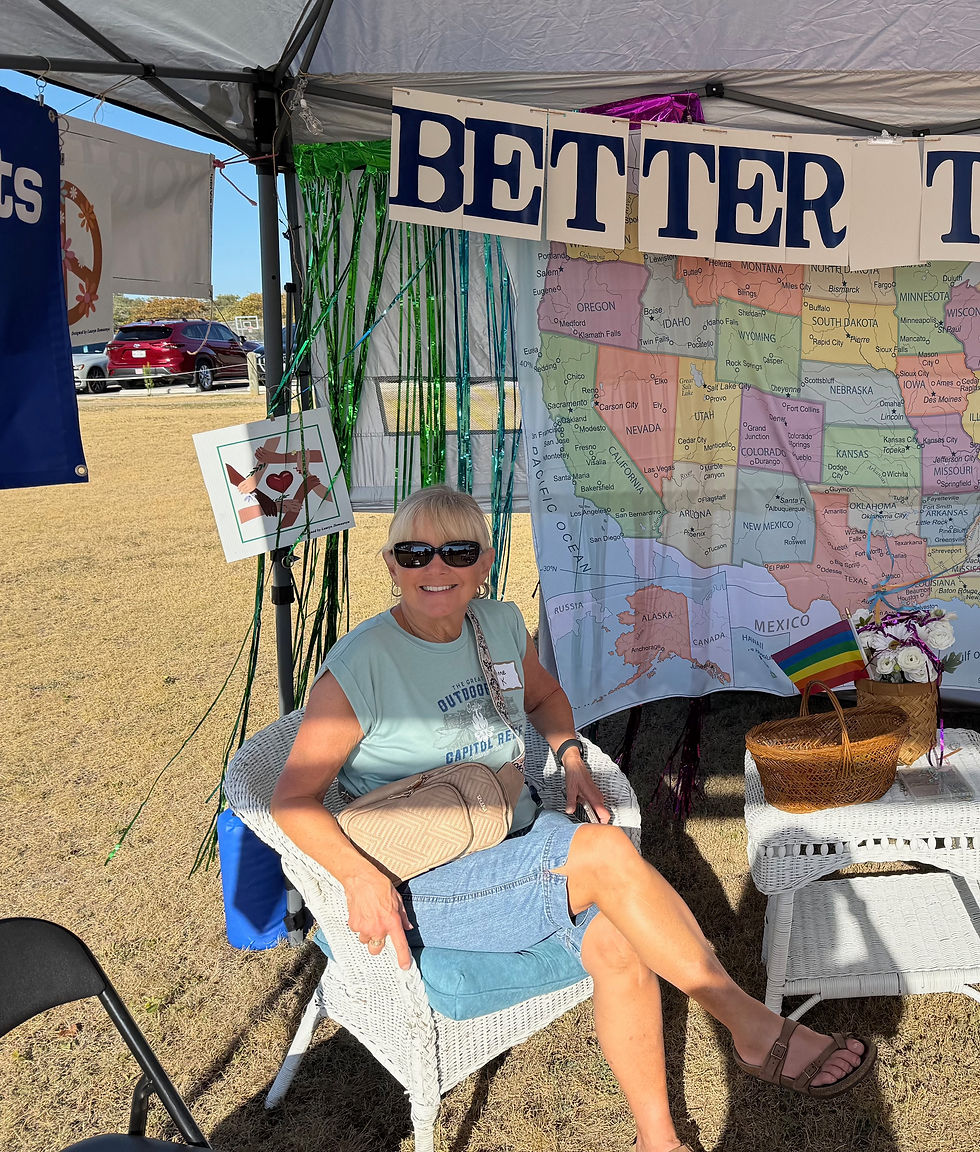 North Shore Democrats at Pride Festival 2025 in Jonestown