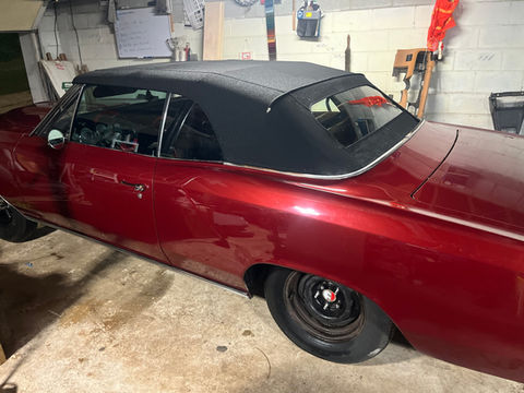 Convertible Car Upholstery Transformation