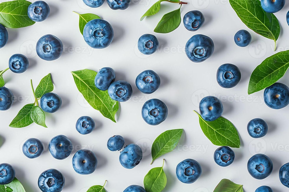 ai-generated-fresh-ripe-blueberries-with-leaves-scattered-on-a-white-background-top-view-h