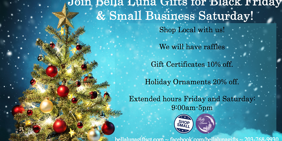 Black Friday & Small Business Saturday