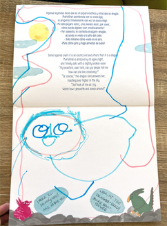 Creative response to the Innerscape Inner Monster, part of MarlaGran's interactive workbook.