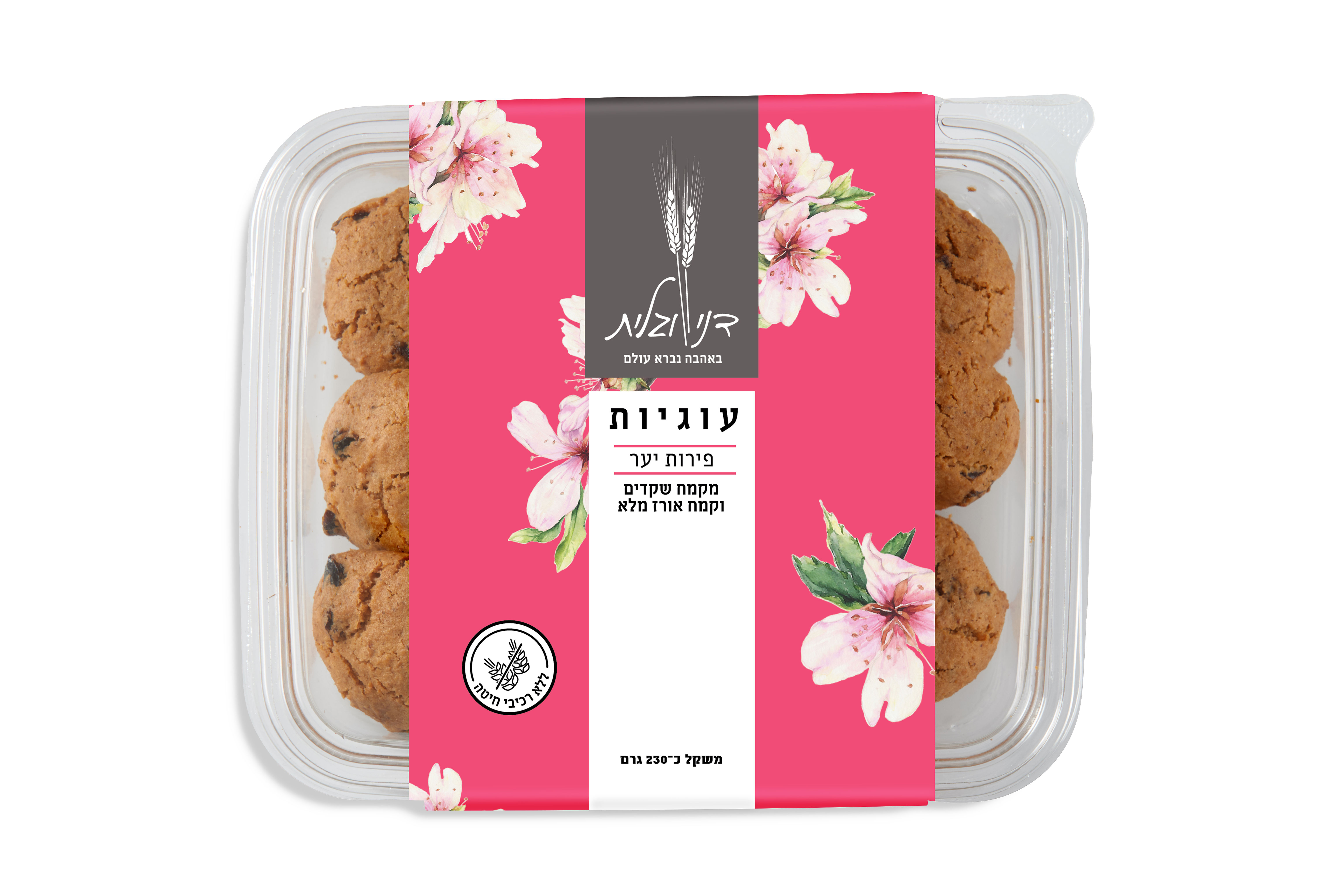 דני וגלית - עוגיות פירות יער מקמח שקדים