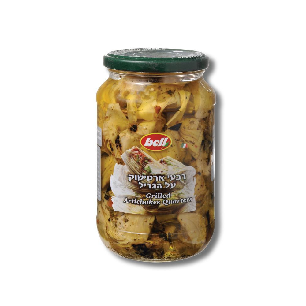 רבעי ארטישוק על הגריל