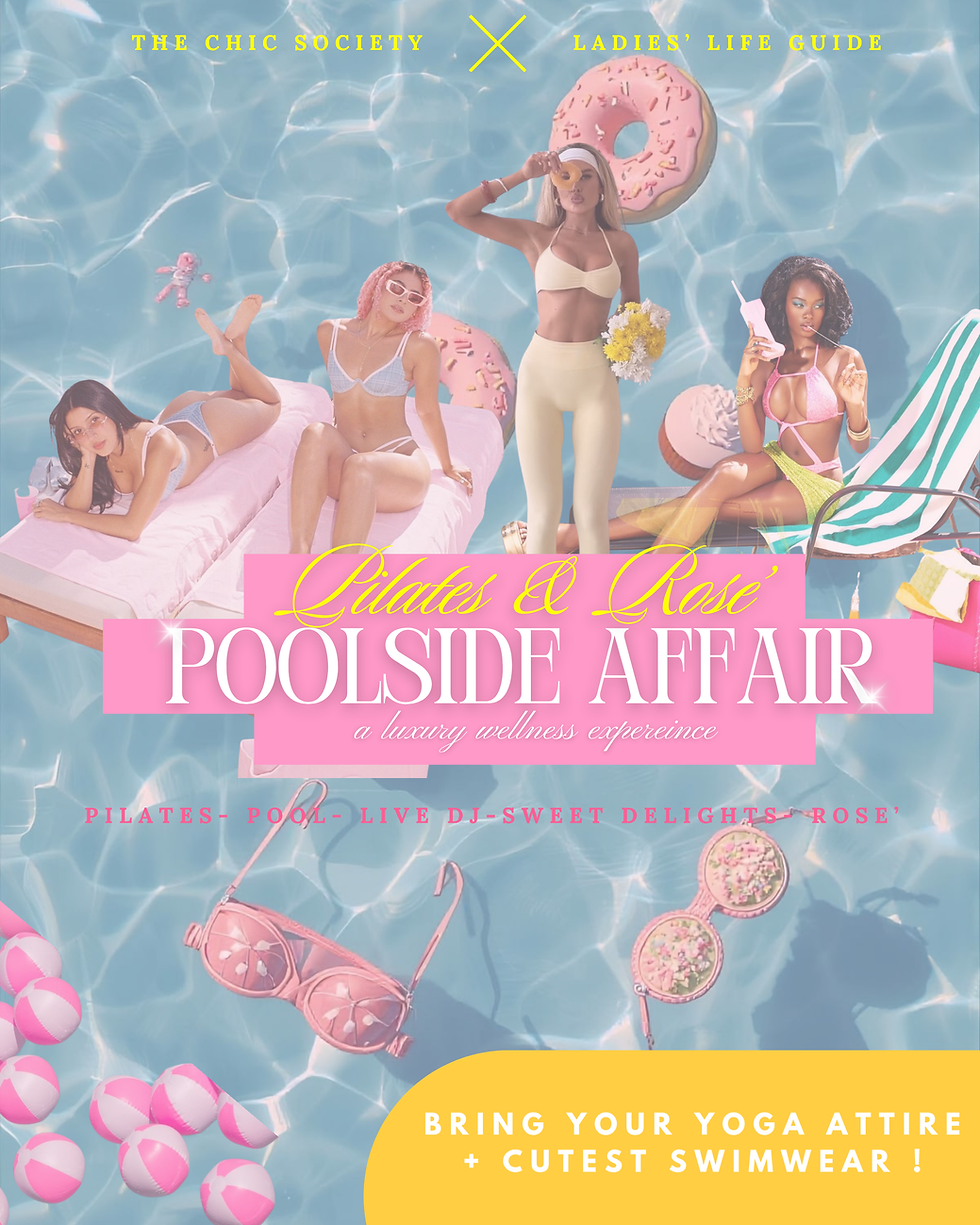 Pilates & Rose' Poolside Affair : A Luxury Wellness Experience