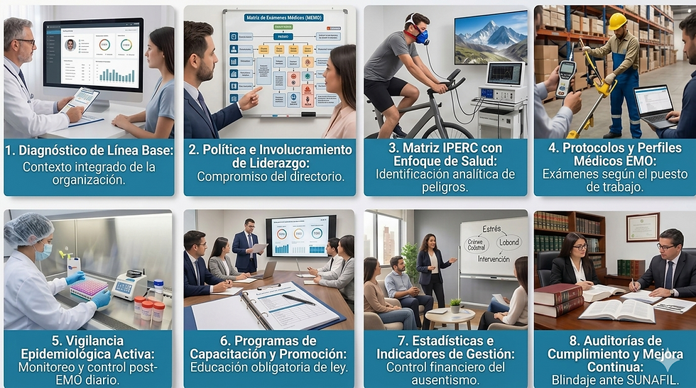 Fases de Salud ocupacional