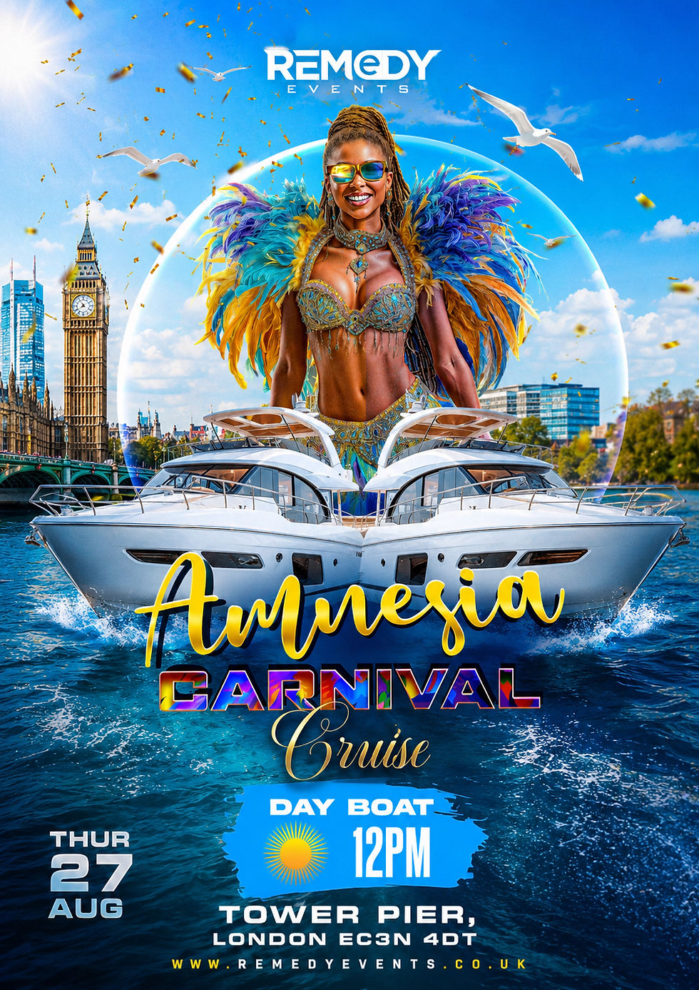 Amnesia Carnival Cruise (DAY BOAT)