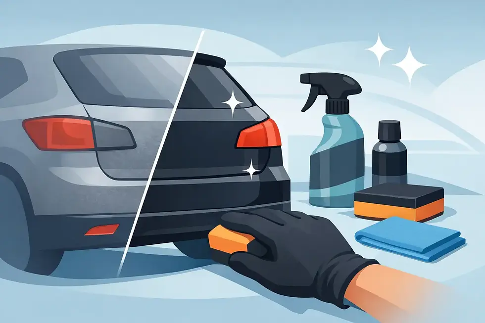 Trim Restoration for Faded Plastic That Lasts
