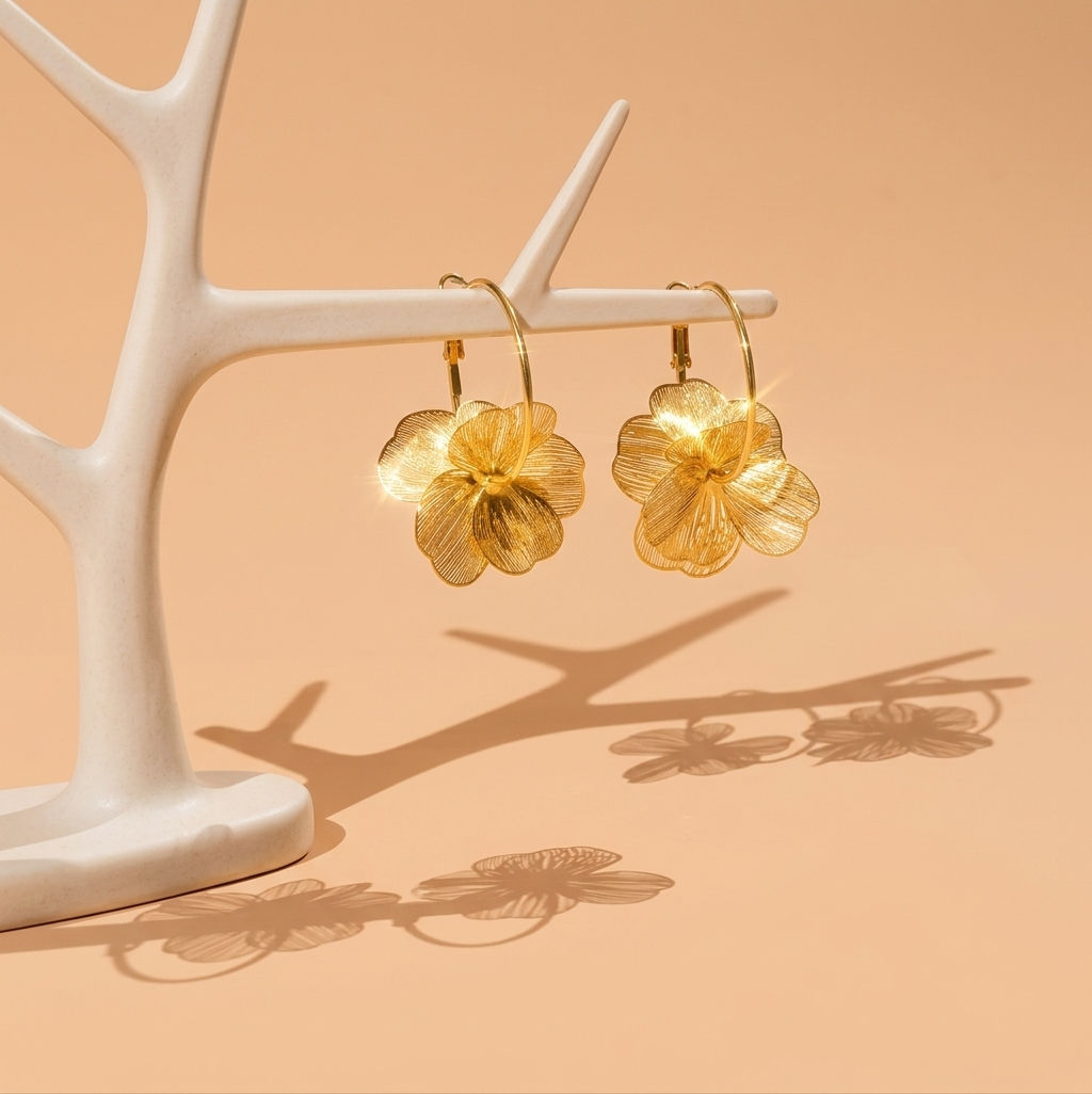Flora Petal Earrings