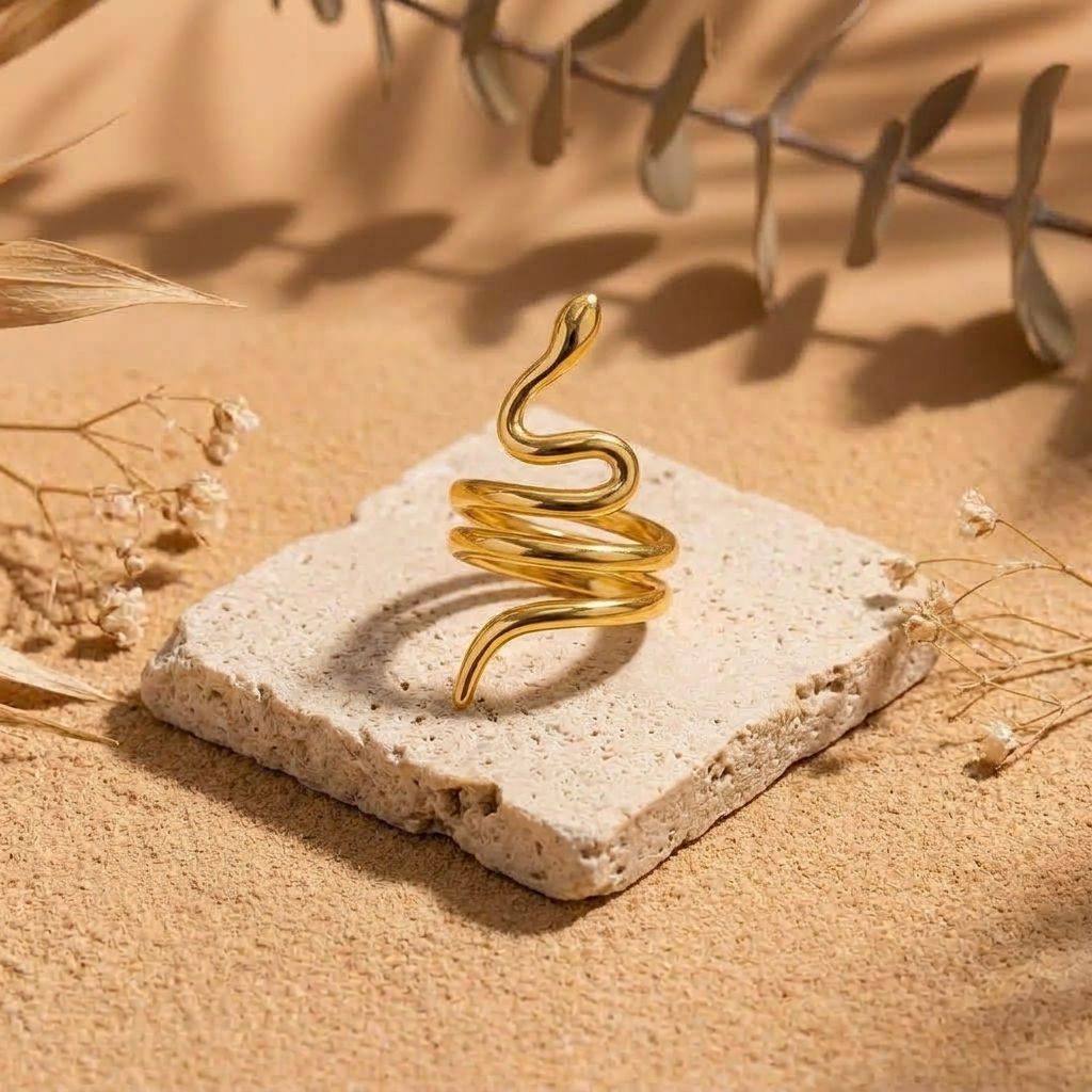 Sahara Serpent Ring